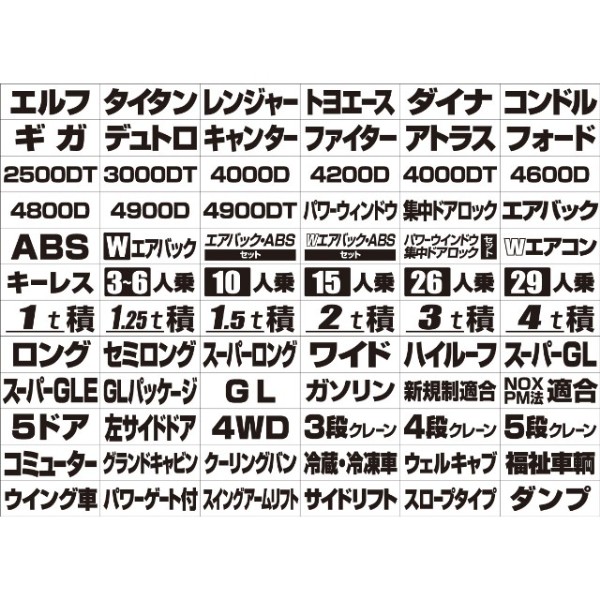 インクジェットプリンタ用イルミカラーシート対応 サンプルデータ集(ばん&トラック用)vol.1
