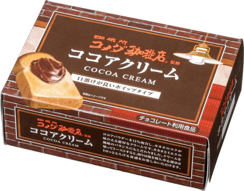 珈琲所コメダ珈琲店監修 ココアクリーム160g※軽減税率対象商品