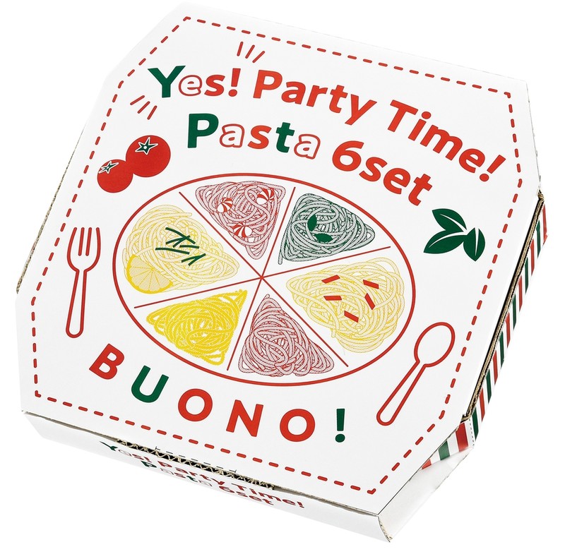 Yes!PartyTime! Pasta6set※軽減税率対象商品