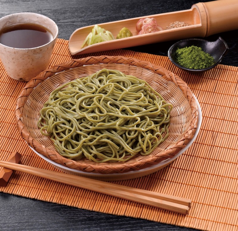 至福の逸品 宇治抹茶使用 茶葉の香り 抹茶そばつゆ付2食※軽減税率対象商品
