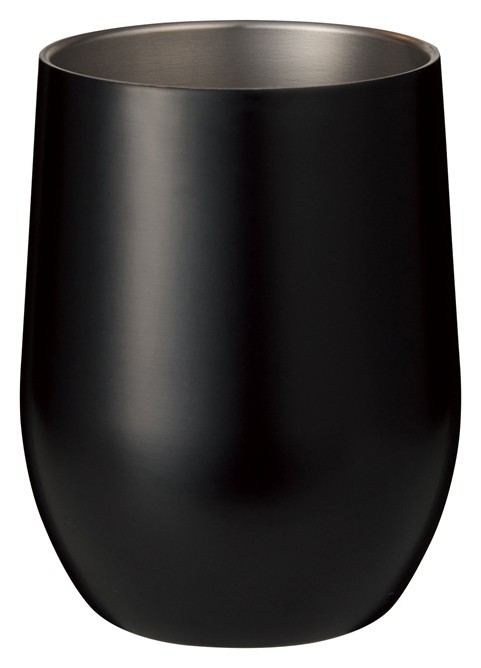 真空ステンレスサーモタンブラー390ml1個(ブラック)