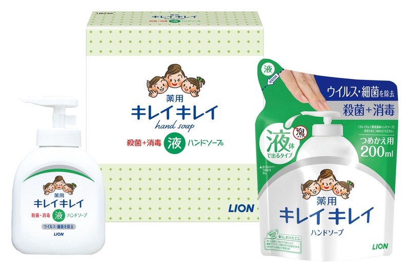 ※【LION10カートン】キレイキレイギフト2点セット