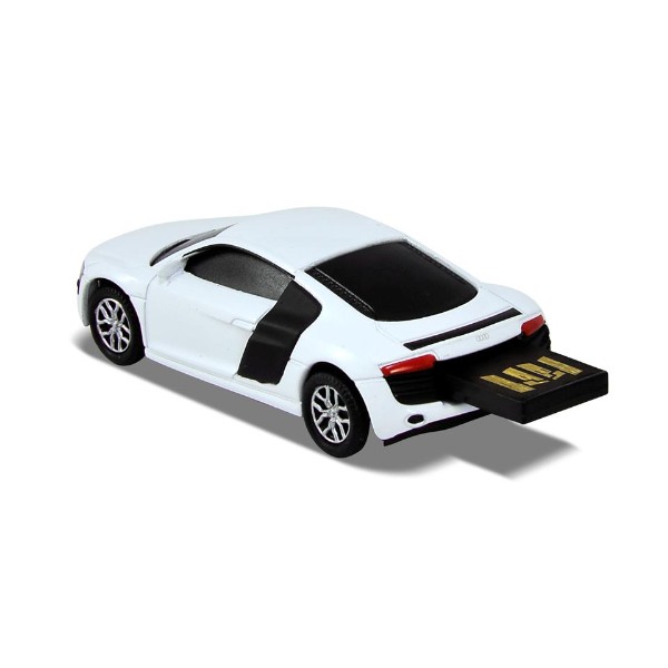 AutoDrive USBメモリ 8GB/Audi R8 (白)