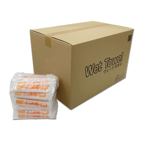 【SS等のシャワー使用の代替にも!】 大判からだふきウェットタオル 600本セット