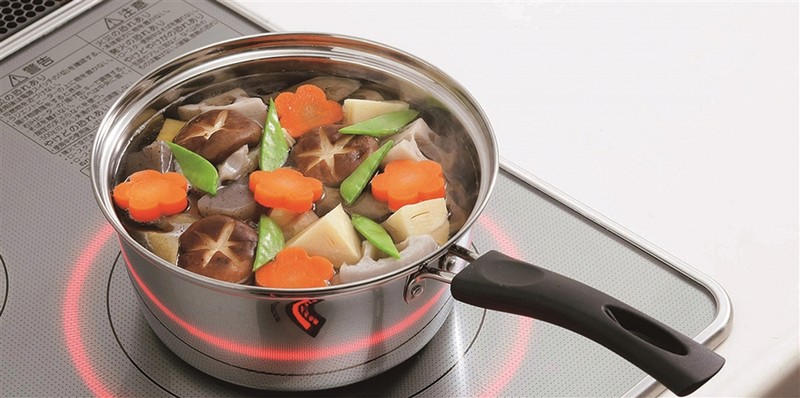 ニルワーカ IH対応 ステンレス製片手鍋 16cm