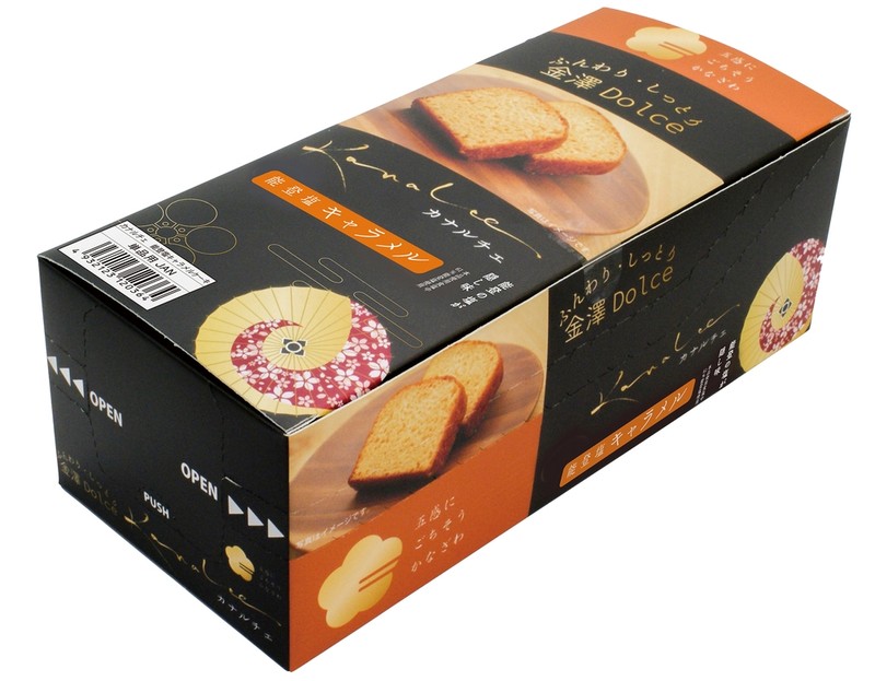 カナルチェ 能登塩キャラメルケーキ※軽減税率対象商品