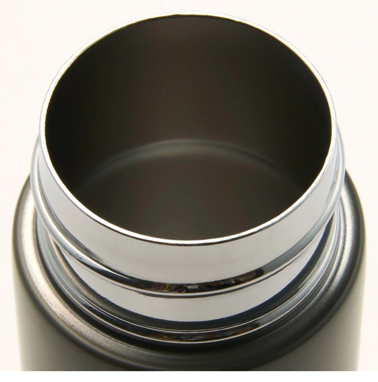 真空ステンレスサーマルポケットボトル120ml(グレー)