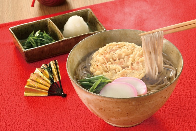 笑福開運 えび天ぷら付き年越しそば2食入※軽減税率対象商品