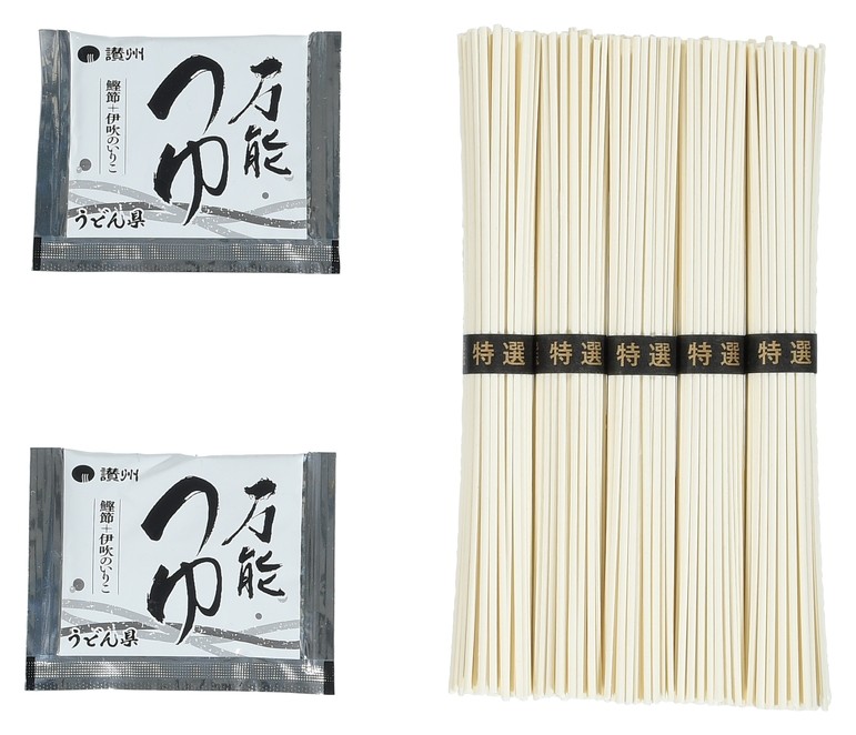 うどん県 讃岐うどん5束つゆ付※軽減税率対象商品