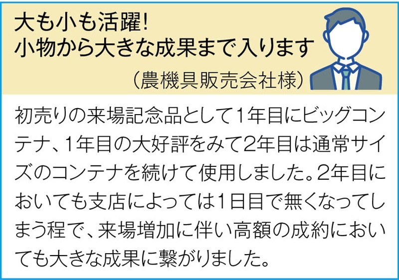 ハンドル付き折りたたみコンテナボックス 1個