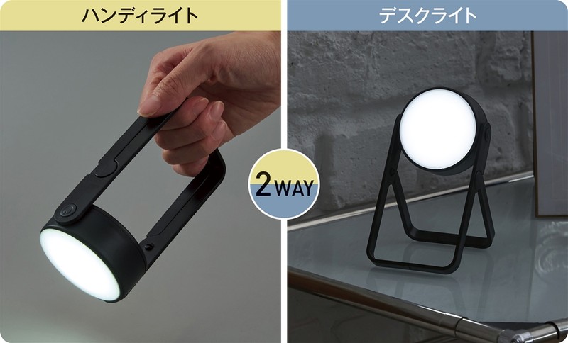 回転式2WAYライト