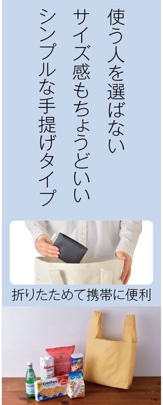 ザ・バッグ(手提げタイプ)#sustainable グレー