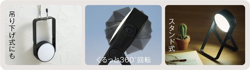 回転式2WAYライト