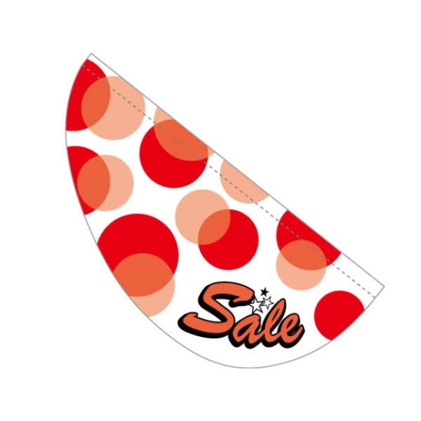 パピヨン 旗のみ(1枚) シャボン/レッド