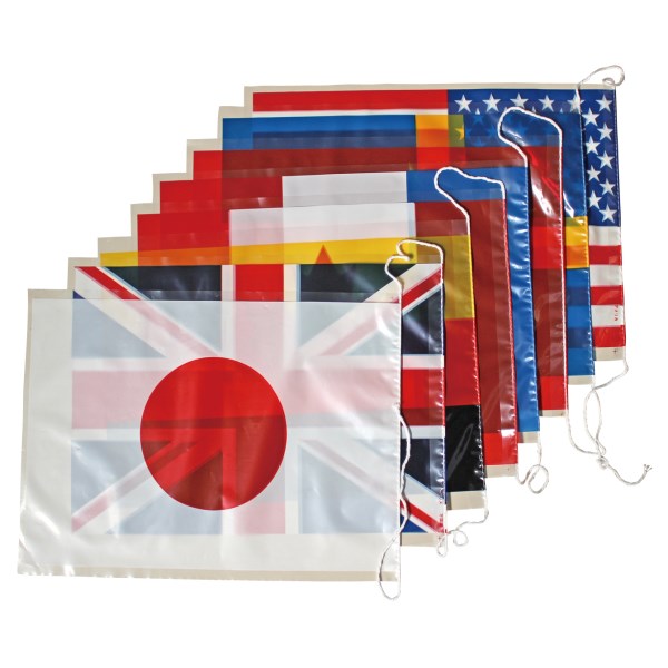 ビニール万国旗<大>8カ国