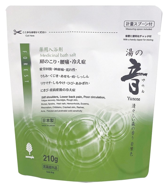 薬用粉体入浴剤210g1個(清々しい森の香り)