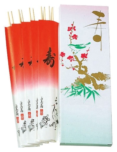 祝箸五膳セット 梅