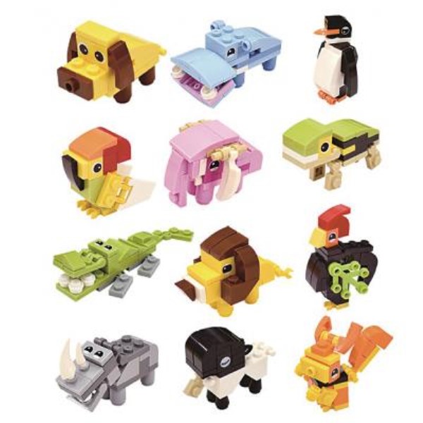 ブロックコレクション アニマルズ1個