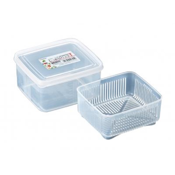 水切り付保存容器 しっかりパックT