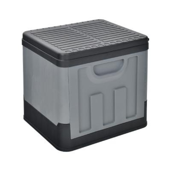 折り畳み防災トイレ1組(グレー)