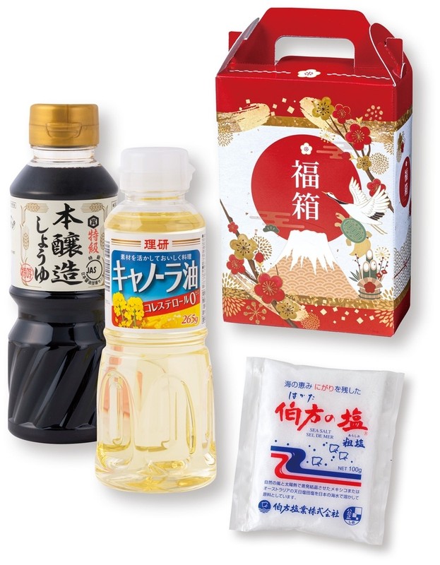 開運福箱 調味料3点セット※軽減税率対象商品