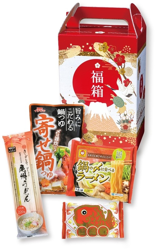開運福箱バラエティフード4点セット※軽減税率対象商品