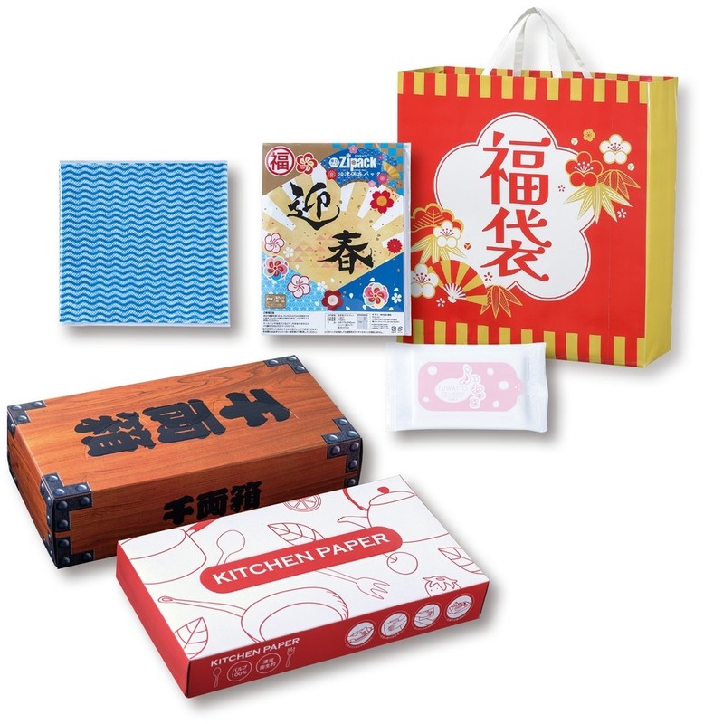祝いの松竹梅福袋5点セット