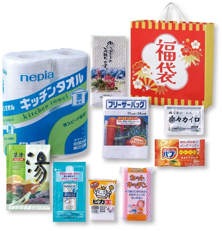 祝いの松竹梅福袋9点セット
