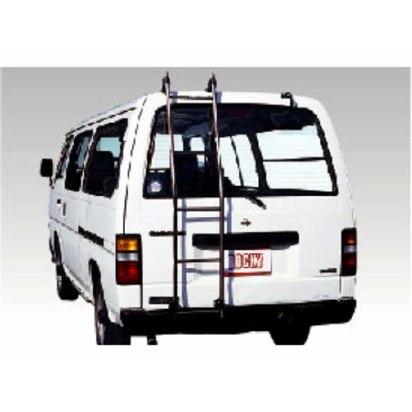 リアラダー 1BOXバン用ハシゴ SLシリーズ(フック固定、専用タイプ)キャラバン ファーゴバン 標準ルーフE24系