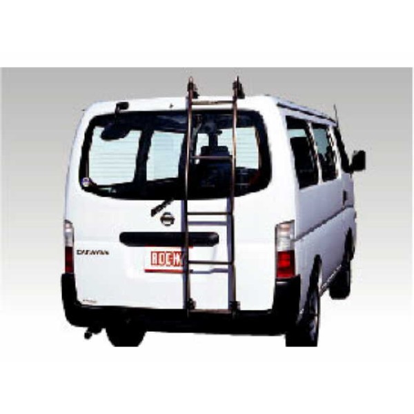 リアラダー 1BOXバン用ハシゴ SLシリーズ(フック固定、専用タイプ)キャラバン コモ 標準ルーフE25系