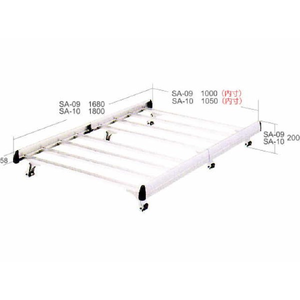 ルーフキャリア 重量物用 SAシリーズ(専用タイプ)エキスパート W11系