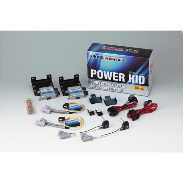 パワーHID プレミアムモデル アクア専用キット ヘッド 4500K