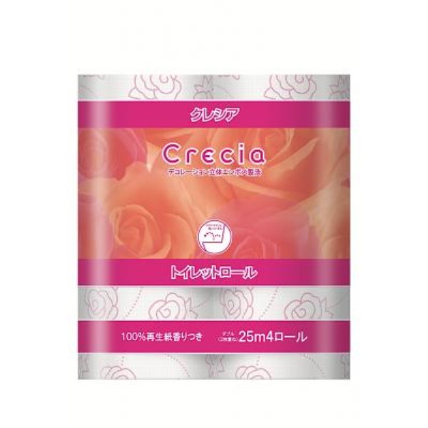 クレシアトイレット4ロールダブル(25m)