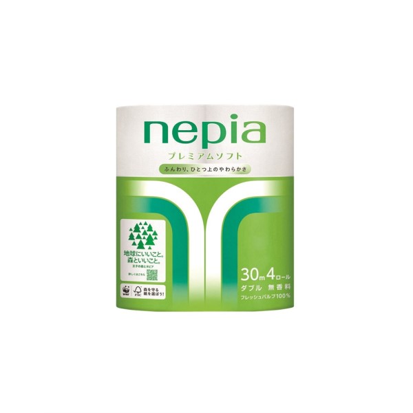 ネピア プレミアムソフトトイレット4ロールダブル(30m)
