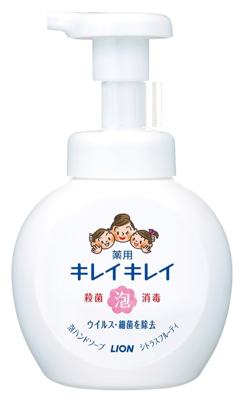 【LION1〜9カートン】キレイキレイ薬用泡ハンドソープ250ml