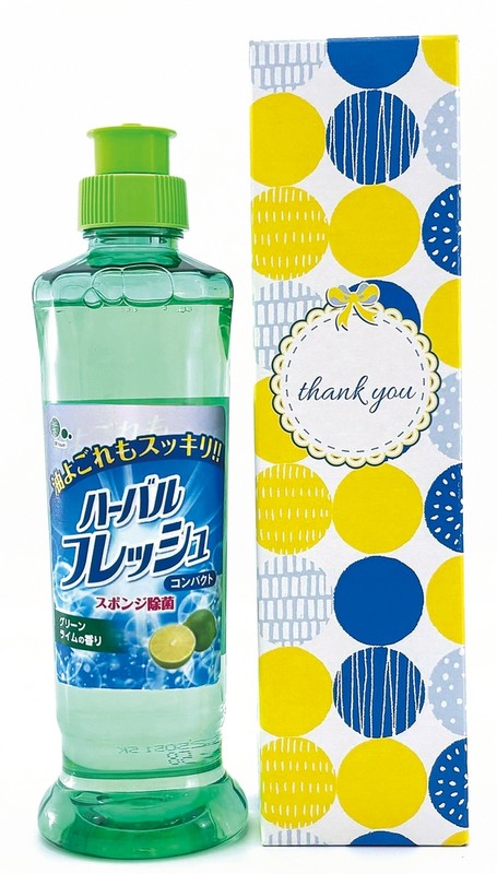 ハーバルフレッシュコンパクト230ml(グリーンライムの香り)箱入り