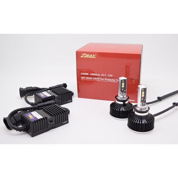 yۏ3N@Y@ԌΉzZRAY@wbhCgp LED BULB KIT 6500K@H11(vWFN^[p)@RH3
