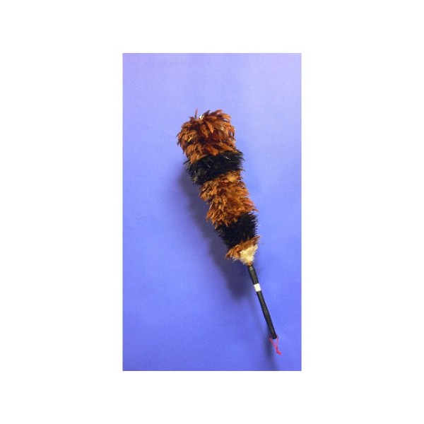 毛ばたき/鶏毛 (全長85cm)