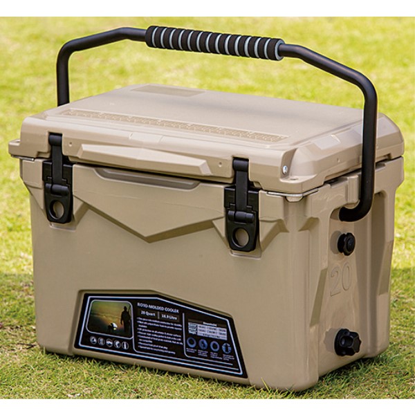 pegoo ハードクーラーボックス 20QT サンド