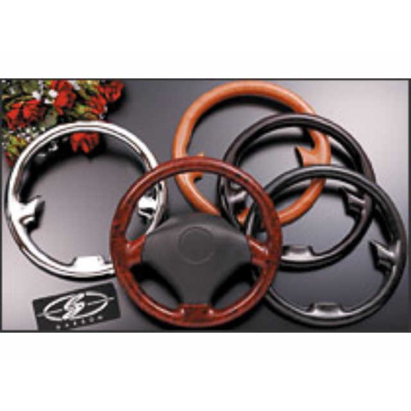 GARSON ステアリングカバー(スズキAフラットタイプ)・ウッド