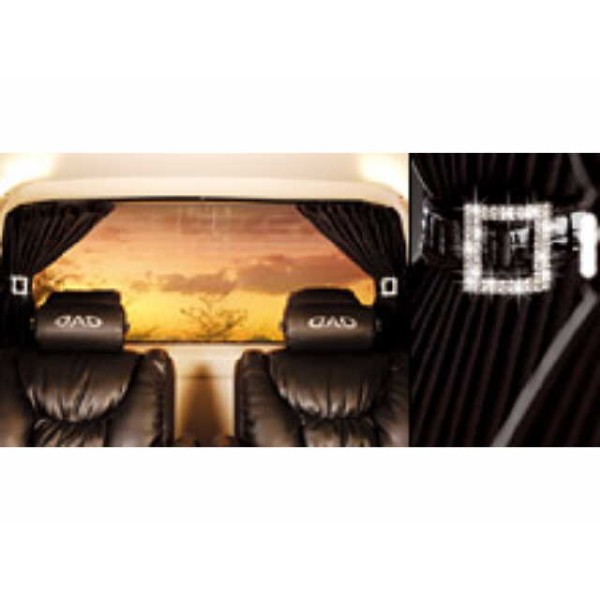 GARSON D.A.D.ラグジュアリーリアカーテンTypeベルベットフリル