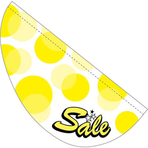 パピヨン 旗のみ(1枚) シャボン/イエロー