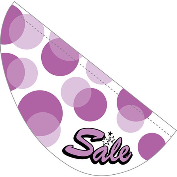 パピヨン 旗のみ(1枚) シャボン/パープル