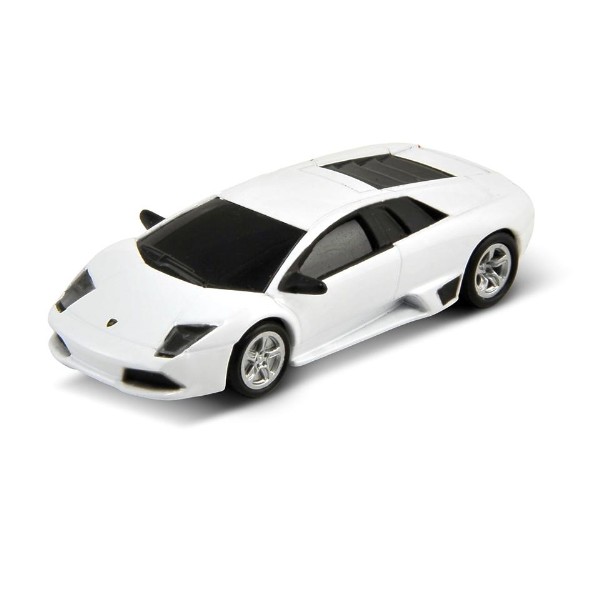 AutoDrive USBメモリ 8GB/Lamborgini Murcielago(ホワイト)