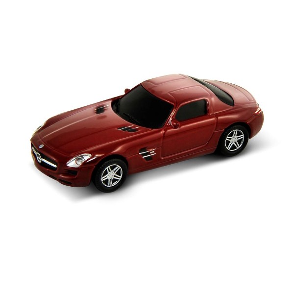 AutoDrive USBメモリ 8GB/Mercedes Benz SLS AMG(赤)