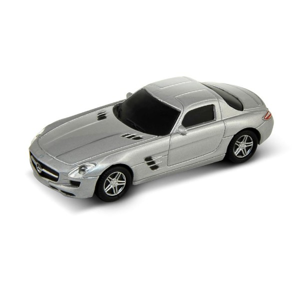 AutoDrive USBメモリ 8GB/Mercedes Benz SLS AMG(シルバー)