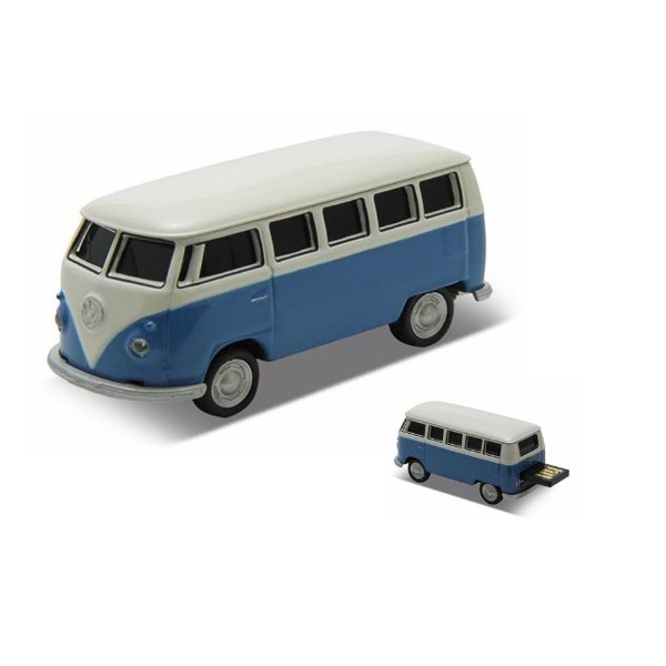 AutoDrive USBメモリ 8GB/Volkswagen Classical Bus(ブルー)