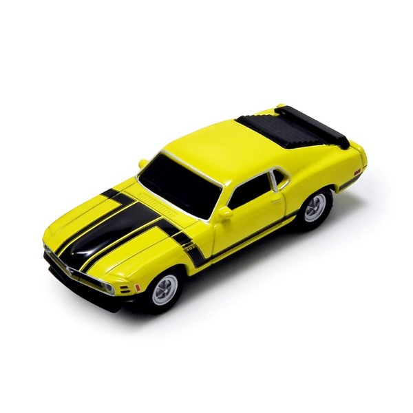 AutoDrive USBメモリ 8GB/1970 Ford Mustang(イエロー)