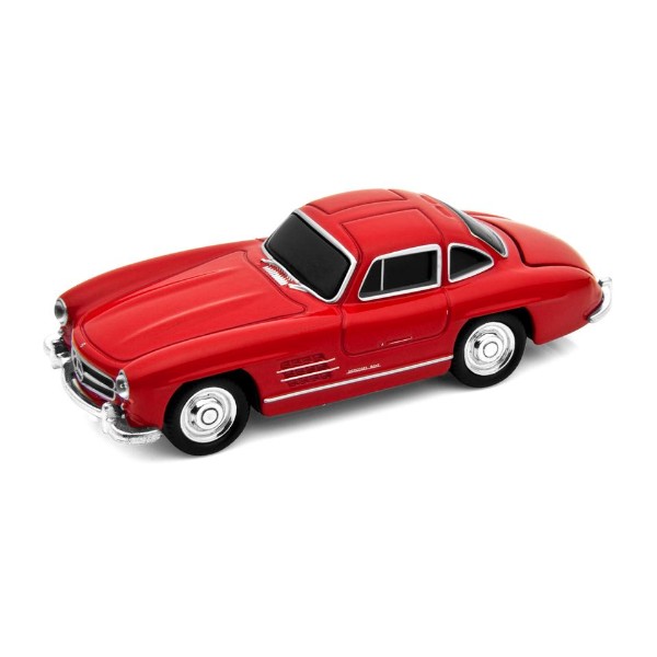 AutoDrive USBメモリ 8GB/Mercedes Benz 300SL (レッド)