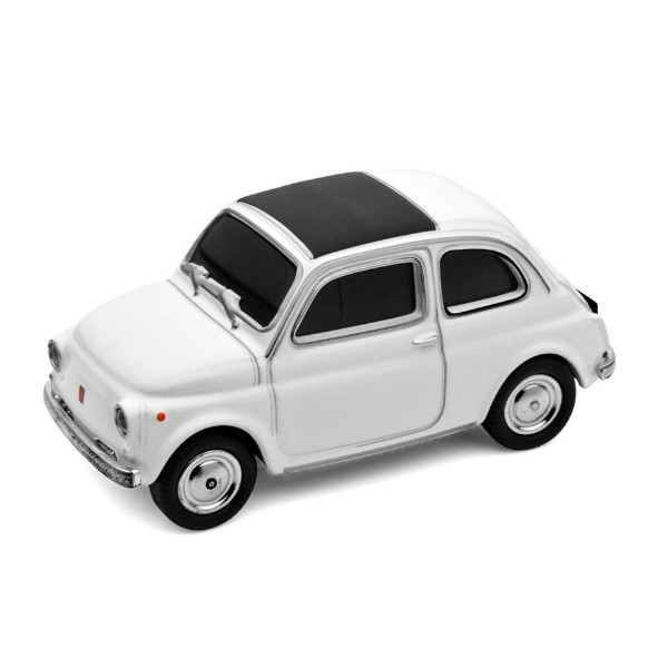 AutoDrive USBメモリ 8GB/Fiat 500 Old(ホワイト)